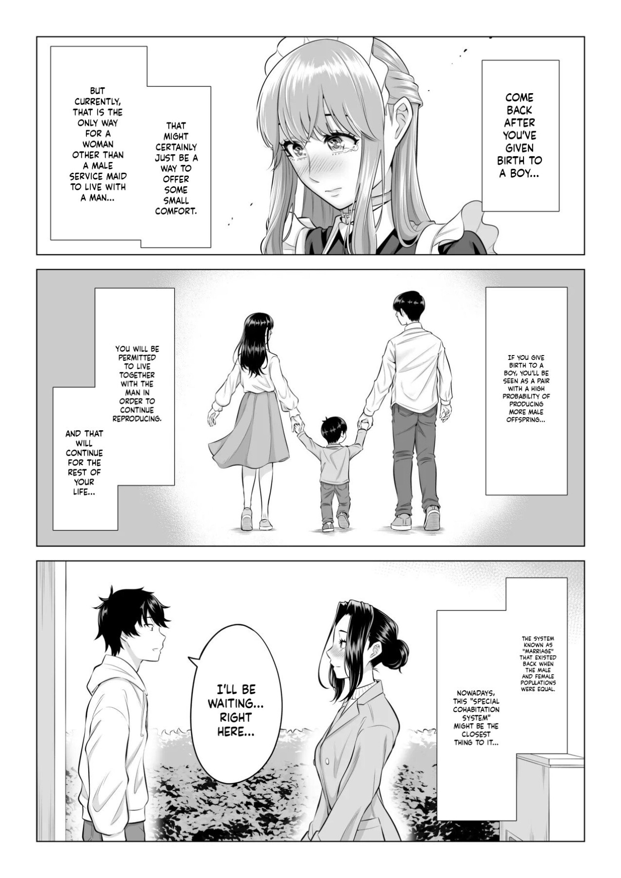 Hentai Manga Comic-In a World Where Men Are Scarce, Sperm Is a Precious Resource 3-Read-68